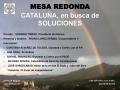 Mesa Redonda "Cataluña, en busca de soluciones"