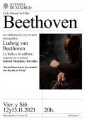 Ciclo de conciertos "Manuel de Falla". Ludwig van Beethoven: Lo Bello y lo Sublime  “Desde Bonn hasta los estudios con Haydn en Viena” (I)