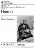Ciclo: obras maestras del cine ruso. Emisión de Hamlet de Grigori Kózintsev