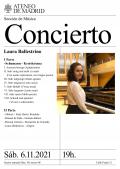 Concierto de piano de Laura Ballerino