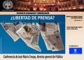 Conferencia «¿Libertad de prensa?», a cargo de José María Crespo