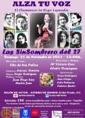Espectáculo flamenco: ¡Alza tu voz! Las Sinsombrero del 27: El Flamenco se hizo leyenda