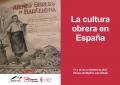 Jornadas “La cultura obrera en España”
