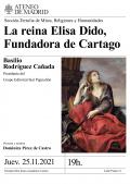  La reina Elisa Dido, Fundadora de Cartago, a cargo de Basilio Rodríguez Cañada