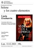 Presentación del libro de Lucía Etxebarría, "Selene y los cuatro elementos"