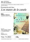 Presentación del libro "Los Mares de la Canela", de Pilar Méndez Jiménez
