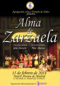 Representación de "Alma de Zarzuela", dirigida por Pilar Abarca