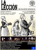 Representación de "La Lección", de Eugène Ionesco, a cargo del Grupo La Cacharrería