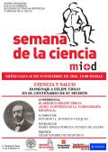 Semana de la Ciencia. Homenaje a Felipe Trigo en el Centenario de su Muerte
