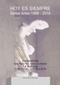 Exposición “Hoy es siempre. Bellas Artes 1968-2018”