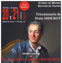 Dramatización de "La paradoja del comediante", de Diderot