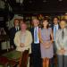 Miembros de la Junta de Gobierno del Ateneo de Madrid, de LETRA, el Embajador de Perú y su esposa y los protagonistas del Encuentro