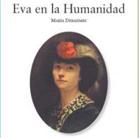 Detalle de la cubierta del libro "Eva en la Humanidad"