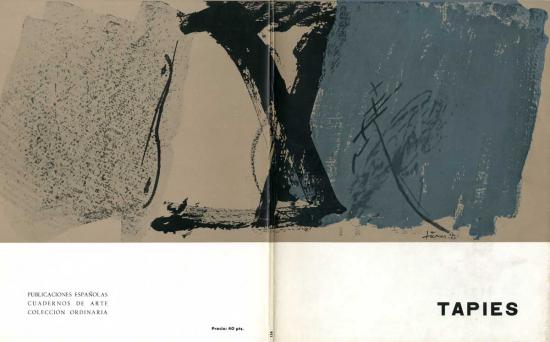Catálogo de Tapies 1964