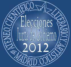 Elecciones para renovación de cargos de la Junta de Gobierno 2012