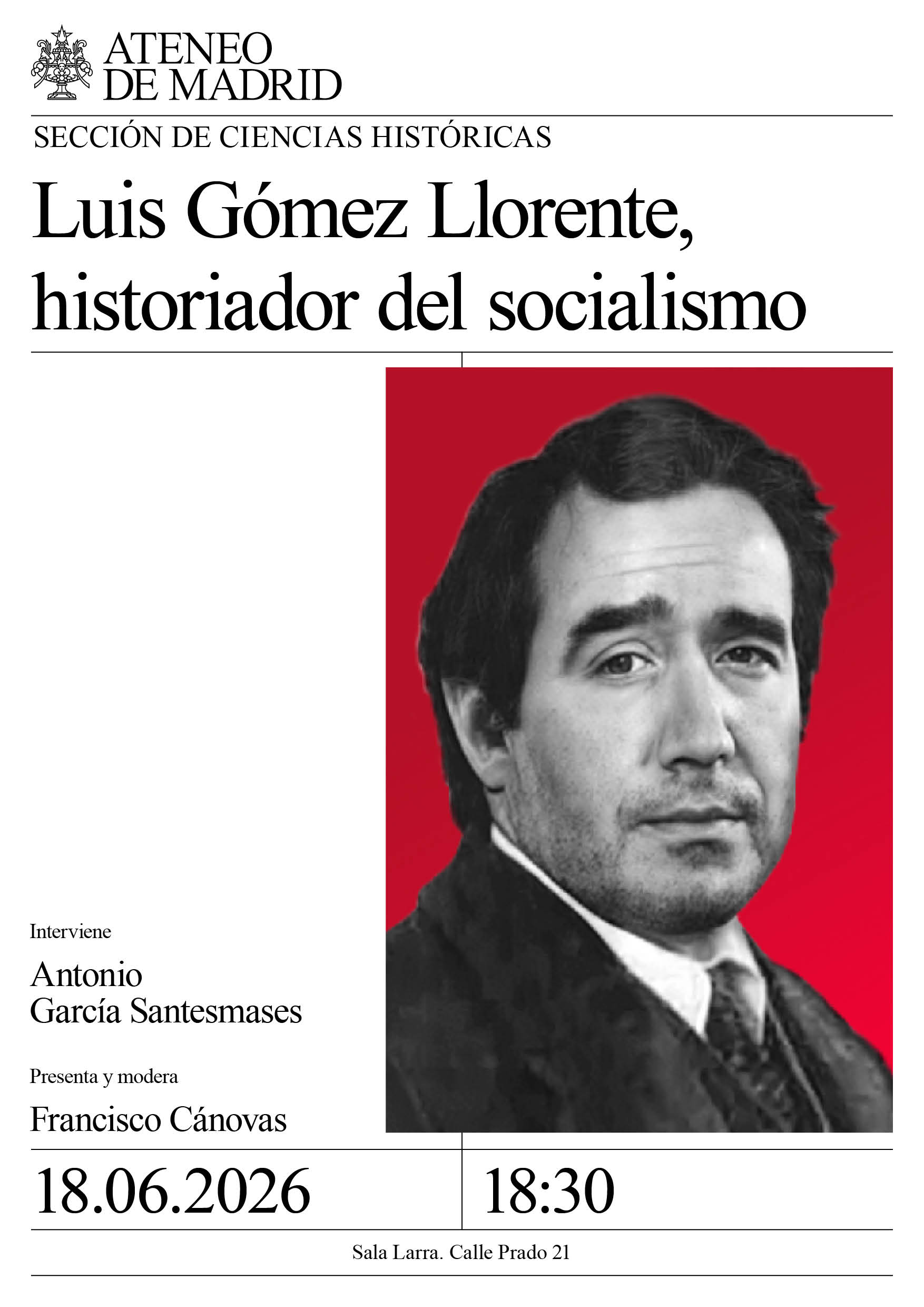 Luis Gómez Llorente, historiador del socialismo