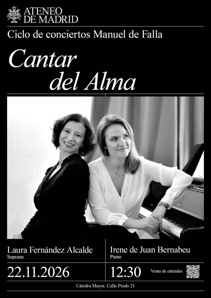 «Cantar del Alma». Ciclo de Conciertos Manuel de Falla