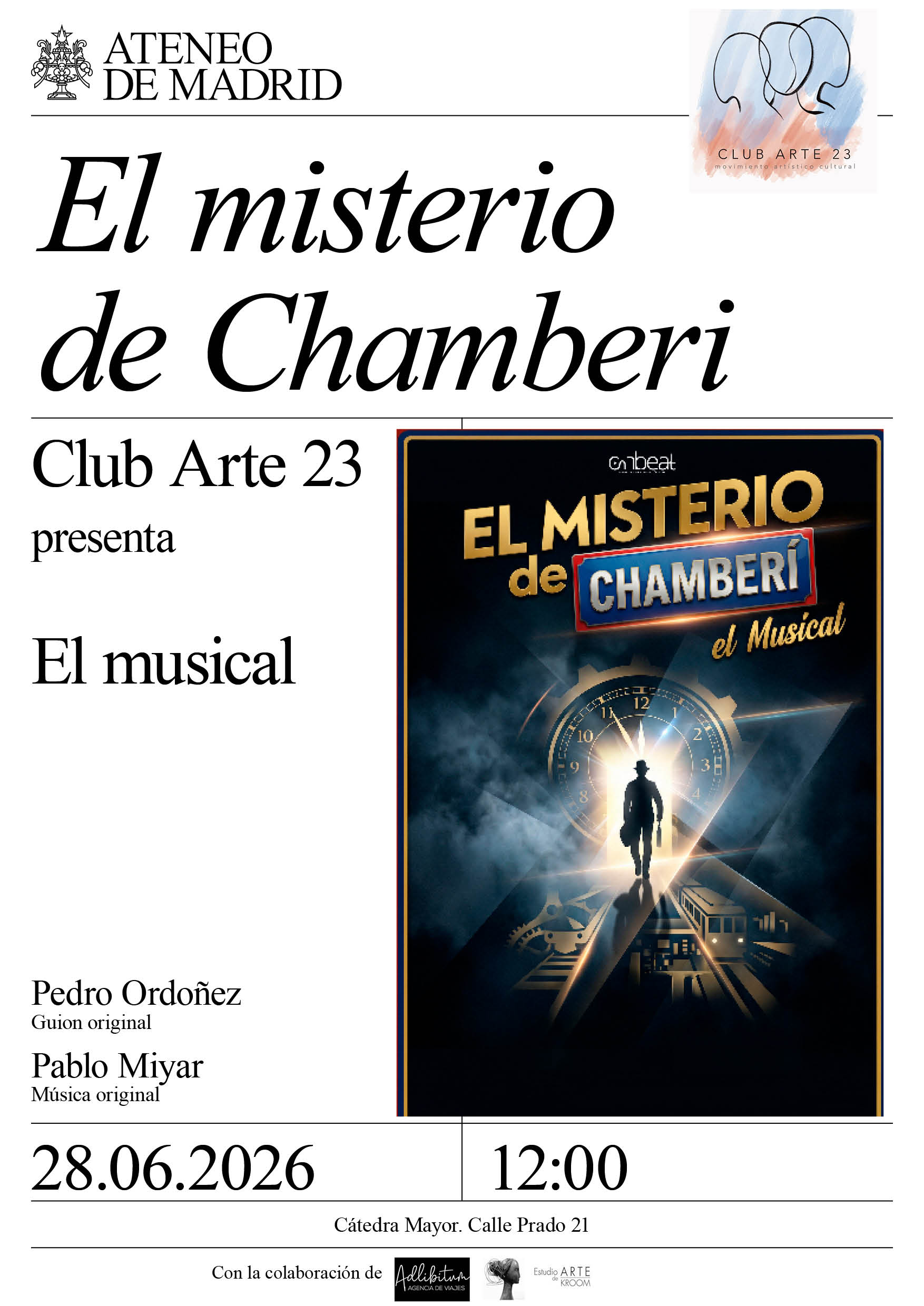 El misterio de Chamberi. El musical