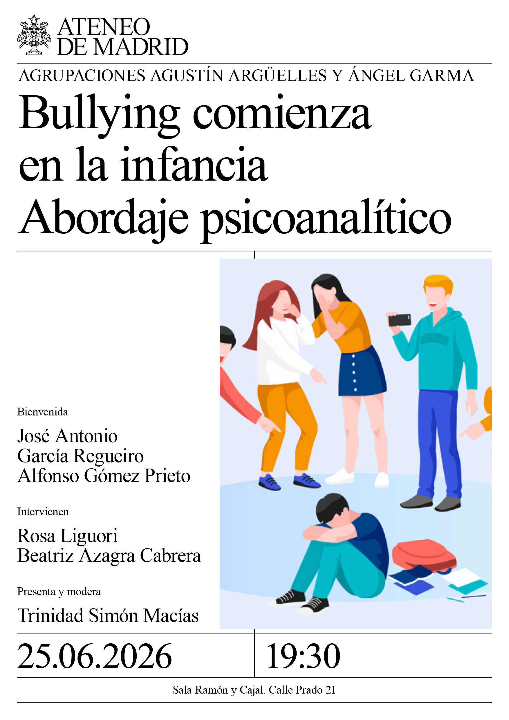 Bullying comienza en la infancia. Abordaje psicoanalítico