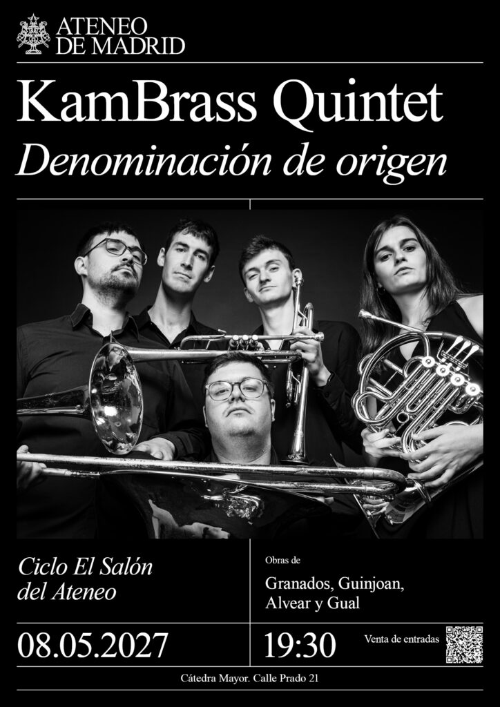 «Ciclo El Salón del Ateneo». KamBrass Quintet – ‘Denominación de origen’