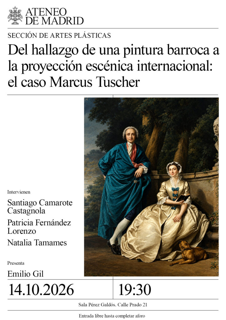 Del hallazgo de una pintura barroca a la proyección escénica internacional: el caso Marcus Tuscher