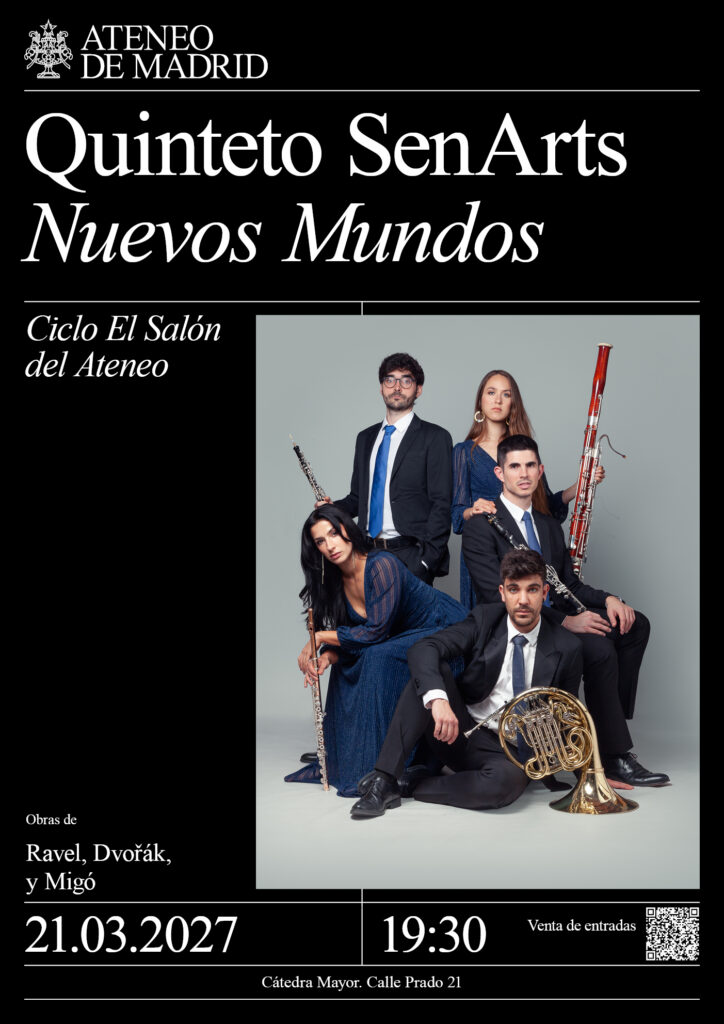 «Ciclo El Salón del Ateneo». Quinteto SenArts ‘Nuevos Mundos’