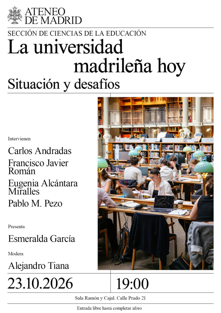 La universidad madrileña hoy. Situación y desafíos