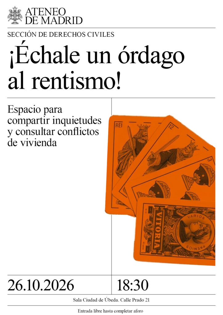 ¡Échale un órdago al rentismo!