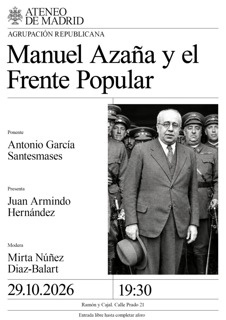 Manuel Azaña y el Frente Popular