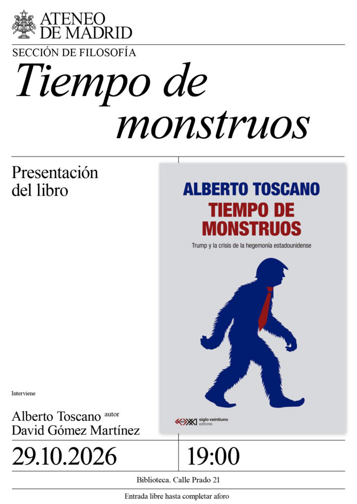 «Tiempo de monstruos»